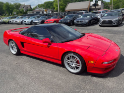 1991 Acura NSX in Formula Red over Black