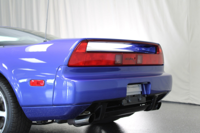 2000 Acura NSX in Monaco Blue over Black