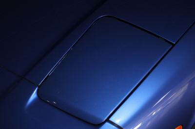 2000 Acura NSX in Monaco Blue over Black