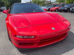 1991 Acura NSX in Formula Red over Black