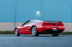 1998 Acura NSX in Formula Red over Tan