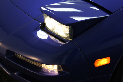 2000 Acura NSX in Monaco Blue over Black