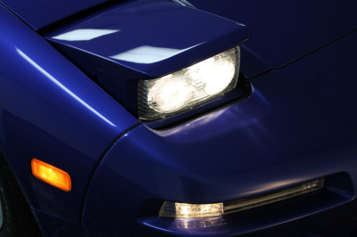 2000 Acura NSX in Monaco Blue over Black