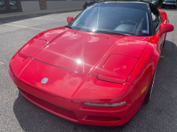 1991 Acura NSX in Formula Red over Black