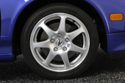 2000 Acura NSX in Monaco Blue over Black