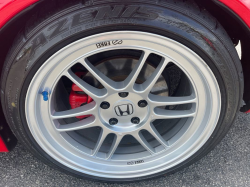 1991 Acura NSX in Formula Red over Black