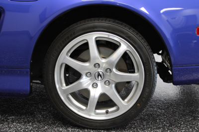 2000 Acura NSX in Monaco Blue over Black