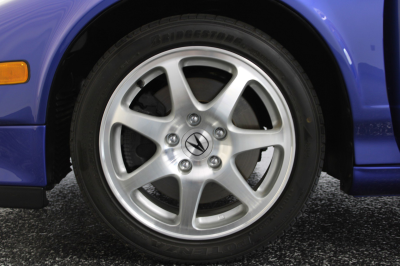 2000 Acura NSX in Monaco Blue over Black