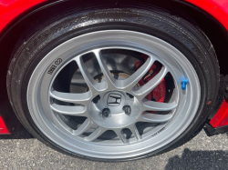 1991 Acura NSX in Formula Red over Black