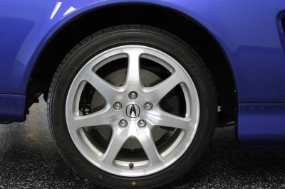 2000 Acura NSX in Monaco Blue over Black