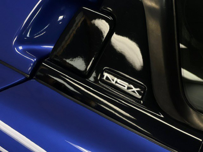 2000 Acura NSX in Monaco Blue over Black