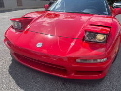 1991 Acura NSX in Formula Red over Black