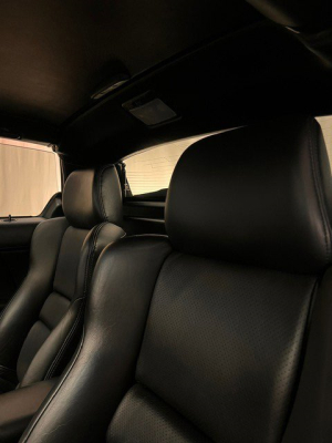 2000 Acura NSX in Monaco Blue over Black