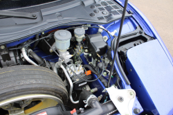 2000 Acura NSX in Monaco Blue over Black