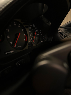 2000 Acura NSX in Monaco Blue over Black