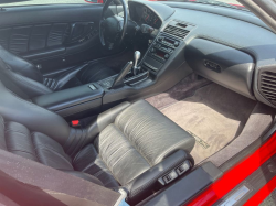 1991 Acura NSX in Formula Red over Black