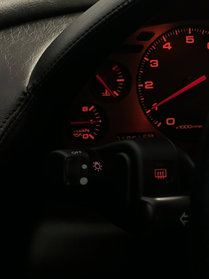 2000 Acura NSX in Monaco Blue over Black