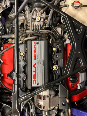 2000 Acura NSX in Monaco Blue over Black