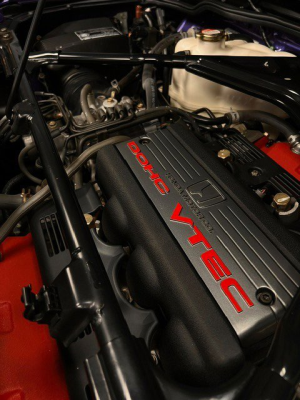 2000 Acura NSX in Monaco Blue over Black