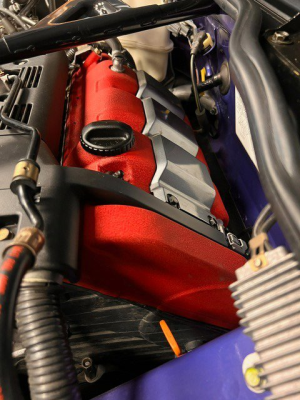 2000 Acura NSX in Monaco Blue over Black