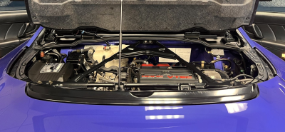 2000 Acura NSX in Monaco Blue over Black