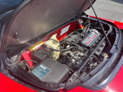 1991 Acura NSX in Formula Red over Black
