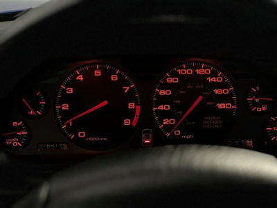 2000 Acura NSX in Monaco Blue over Black