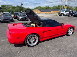 1991 Acura NSX in Formula Red over Black