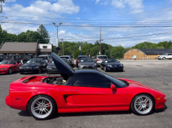 1991 Acura NSX in Formula Red over Black