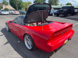 1991 Acura NSX in Formula Red over Black