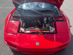1991 Acura NSX in Formula Red over Black