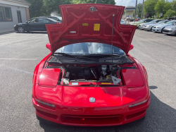 1991 Acura NSX in Formula Red over Black
