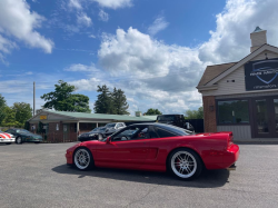 1991 Acura NSX in Formula Red over Black