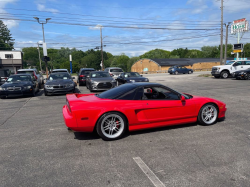 1991 Acura NSX in Formula Red over Black