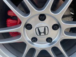 1991 Acura NSX in Formula Red over Black