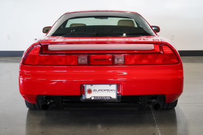2000 Acura NSX in New Formula Red over Tan