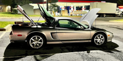 1999 Acura NSX in Kaiser Silver over Black