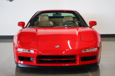 2000 Acura NSX in New Formula Red over Tan