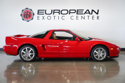 2000 Acura NSX in New Formula Red over Tan