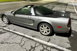 1999 Acura NSX in Kaiser Silver over Black