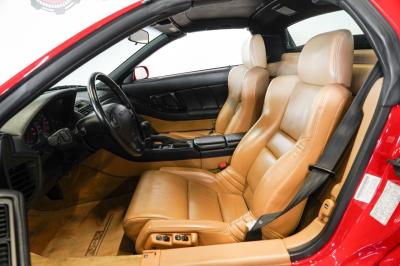 2000 Acura NSX in New Formula Red over Tan