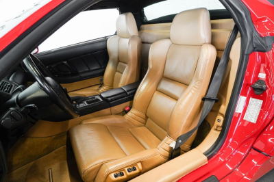 2000 Acura NSX in New Formula Red over Tan