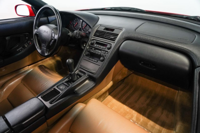2000 Acura NSX in New Formula Red over Tan