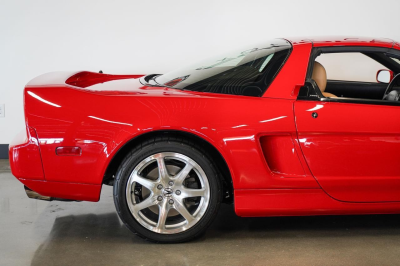 2000 Acura NSX in New Formula Red over Tan