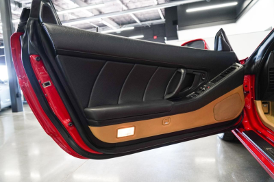 2000 Acura NSX in New Formula Red over Tan