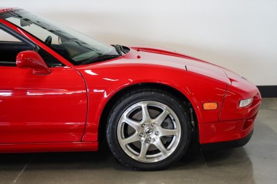 2000 Acura NSX in New Formula Red over Tan