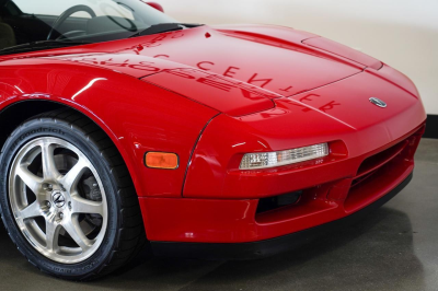 2000 Acura NSX in New Formula Red over Tan