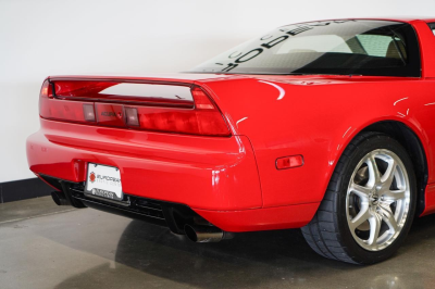 2000 Acura NSX in New Formula Red over Tan
