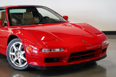 2000 Acura NSX in New Formula Red over Tan