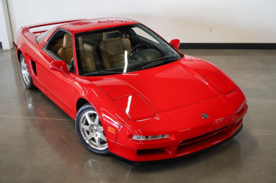2000 Acura NSX in New Formula Red over Tan